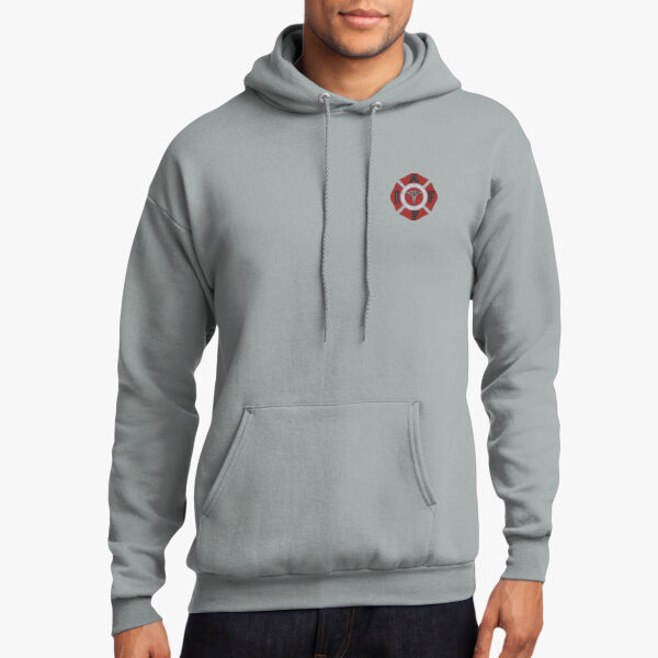 IAFF Port & Company Core Fleece Pullover Hooded Sweatshirt Thumbnail