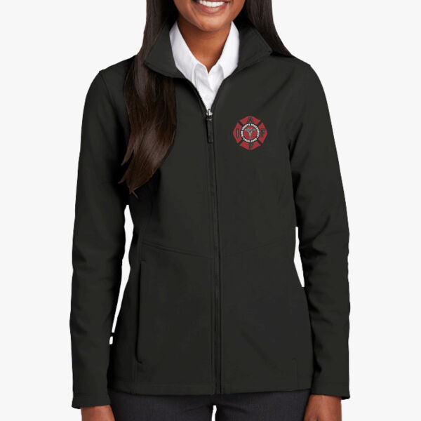 IAFF Port Authority Women's Collective Soft Shell Jacket Thumbnail