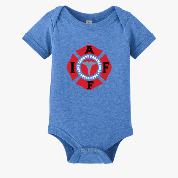 IAFF BELLA+CANVAS® Infant Jersey Short Sleeve One Piece Thumbnail